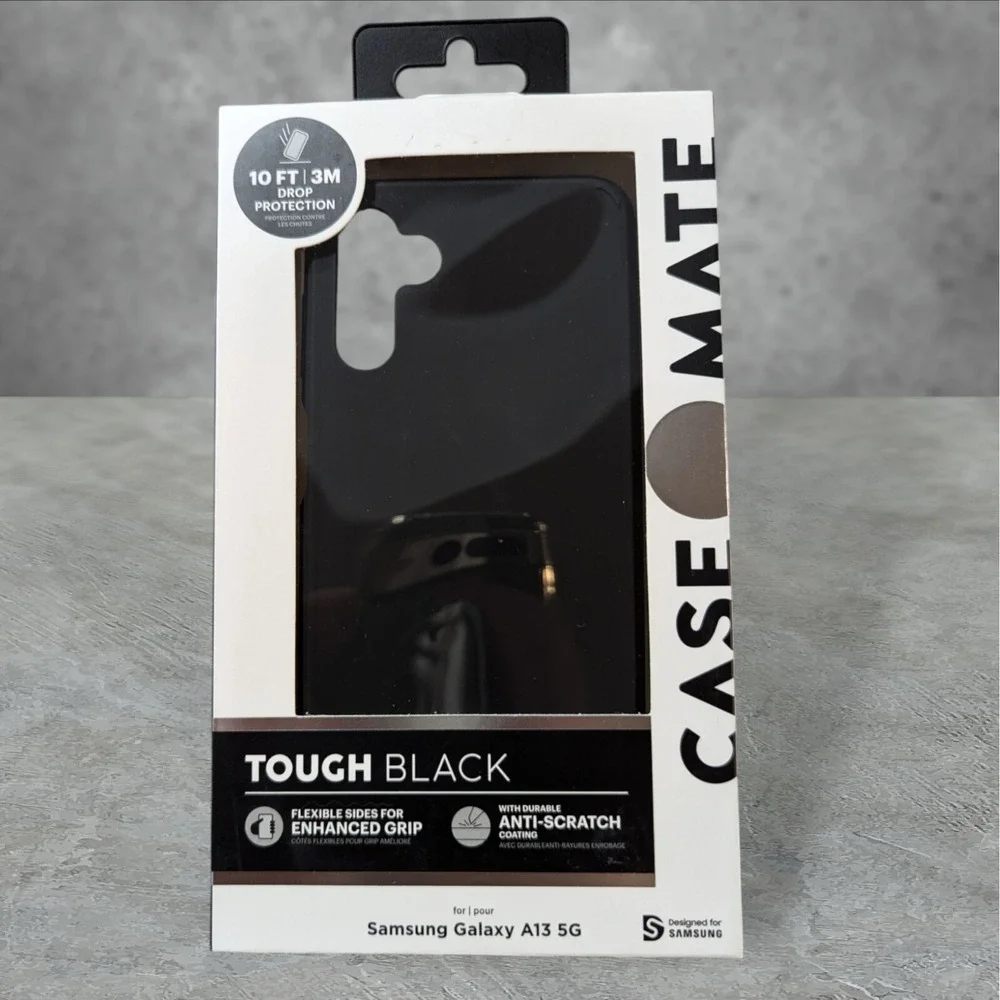 Case-Mate Though Black For Samsung Galaxy A13 5G See Full Description T4